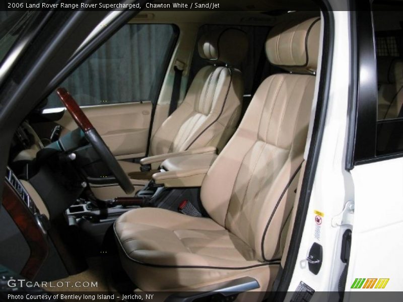 Chawton White / Sand/Jet 2006 Land Rover Range Rover Supercharged