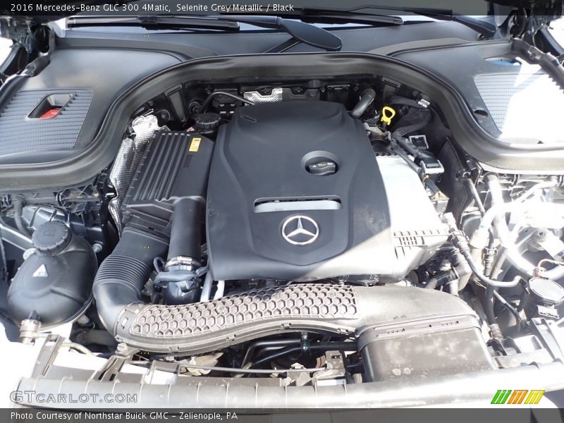 Selenite Grey Metallic / Black 2016 Mercedes-Benz GLC 300 4Matic