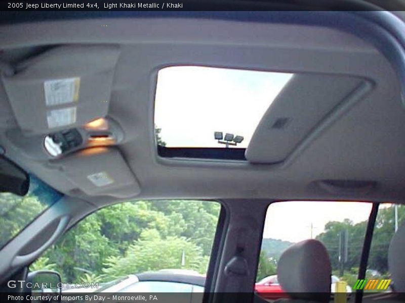 Light Khaki Metallic / Khaki 2005 Jeep Liberty Limited 4x4