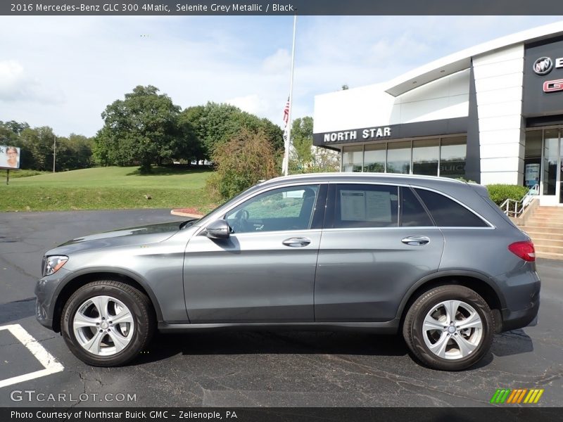 Selenite Grey Metallic / Black 2016 Mercedes-Benz GLC 300 4Matic