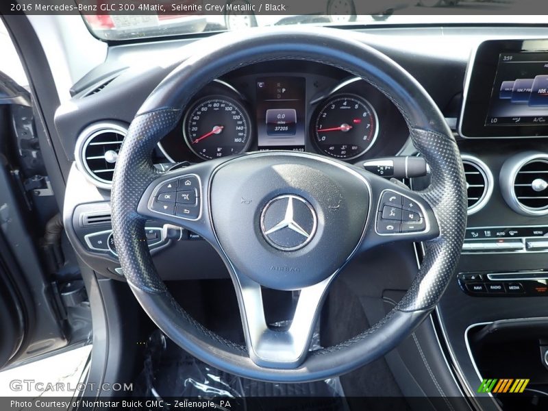 Selenite Grey Metallic / Black 2016 Mercedes-Benz GLC 300 4Matic