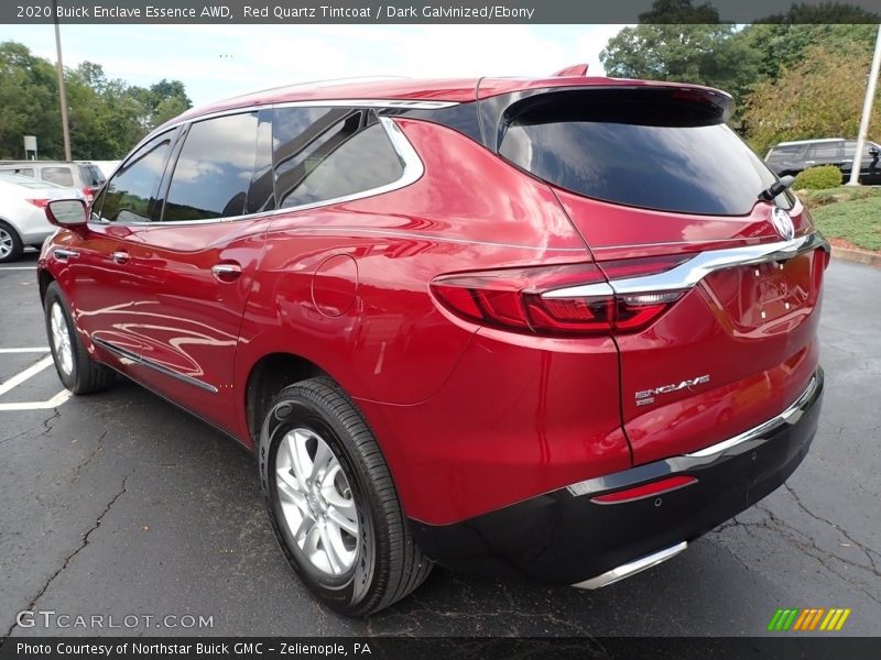 Red Quartz Tintcoat / Dark Galvinized/Ebony 2020 Buick Enclave Essence AWD