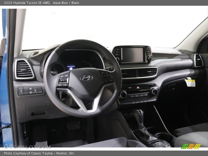 Aqua Blue / Black 2020 Hyundai Tucson SE AWD