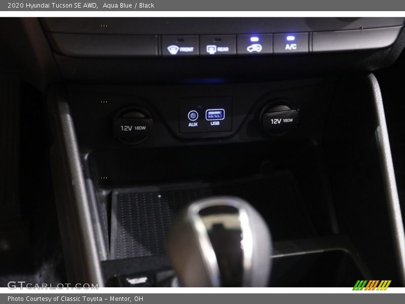 Aqua Blue / Black 2020 Hyundai Tucson SE AWD