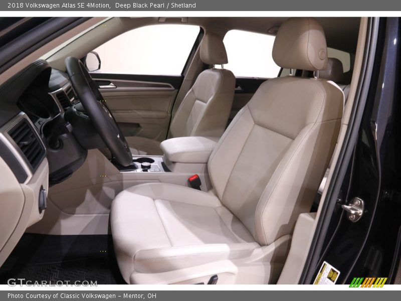 Deep Black Pearl / Shetland 2018 Volkswagen Atlas SE 4Motion