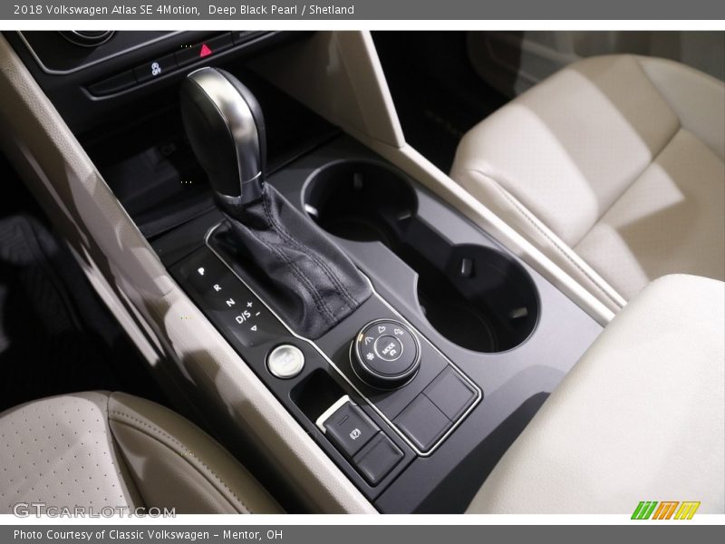Deep Black Pearl / Shetland 2018 Volkswagen Atlas SE 4Motion