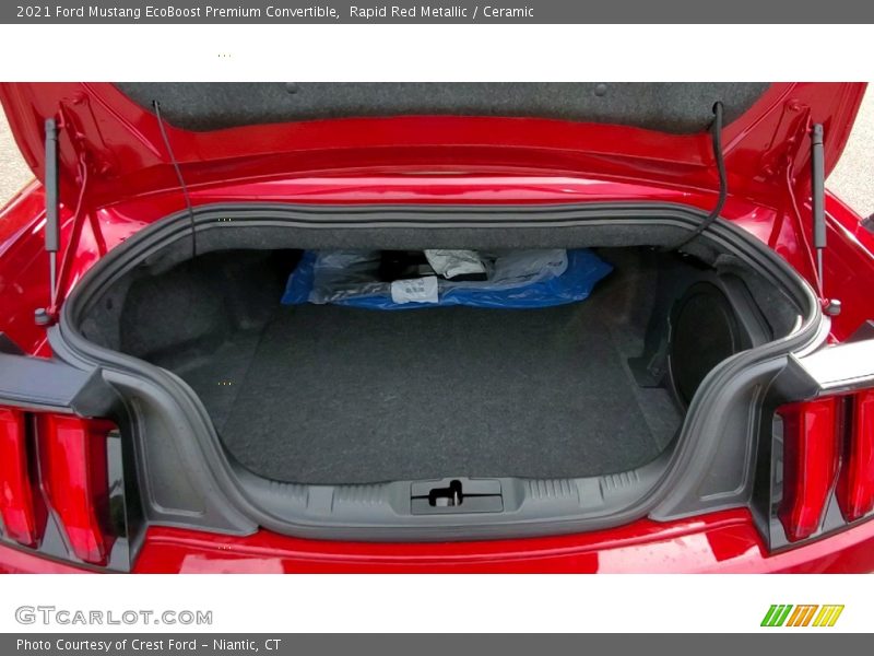  2021 Mustang EcoBoost Premium Convertible Trunk