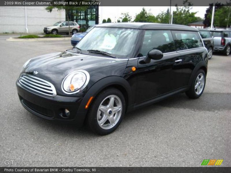 Midnight Black / Black/Grey 2009 Mini Cooper Clubman