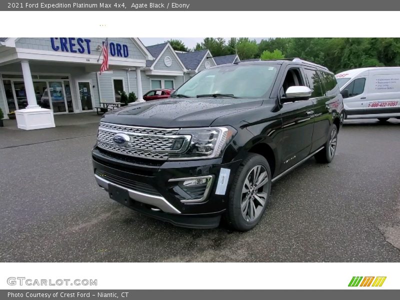 Agate Black / Ebony 2021 Ford Expedition Platinum Max 4x4