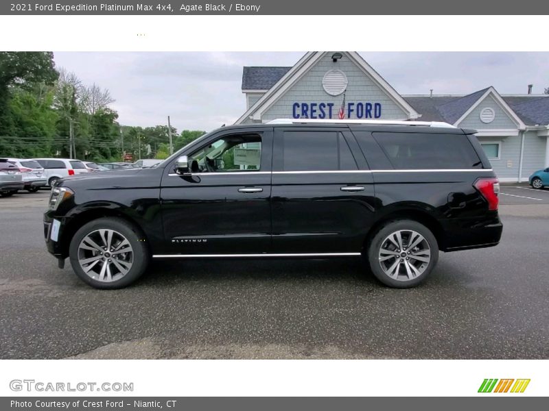 Agate Black / Ebony 2021 Ford Expedition Platinum Max 4x4
