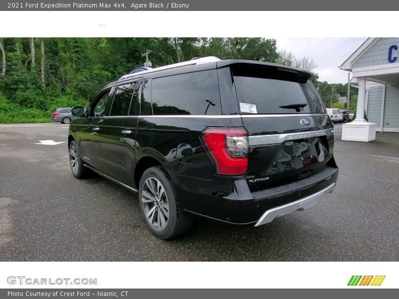 Agate Black / Ebony 2021 Ford Expedition Platinum Max 4x4
