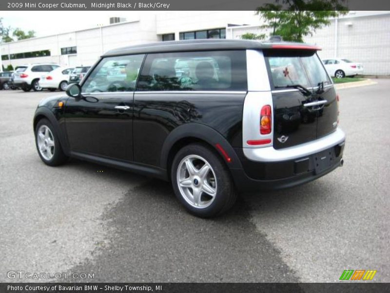 Midnight Black / Black/Grey 2009 Mini Cooper Clubman