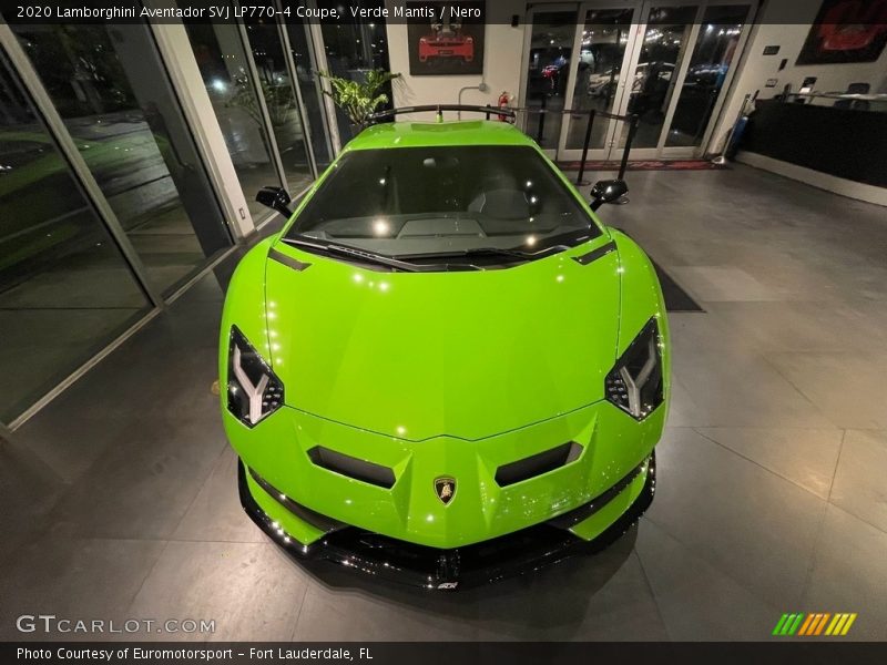 Verde Mantis / Nero 2020 Lamborghini Aventador SVJ LP770-4 Coupe