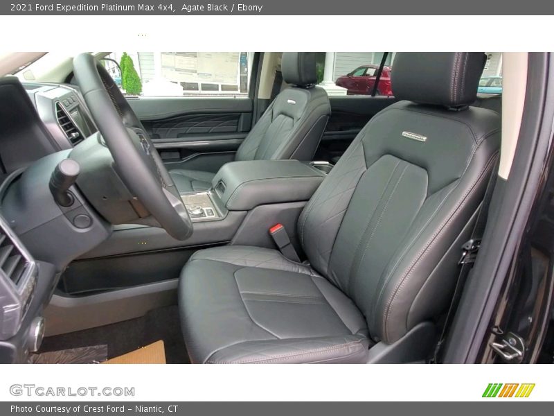 Front Seat of 2021 Expedition Platinum Max 4x4