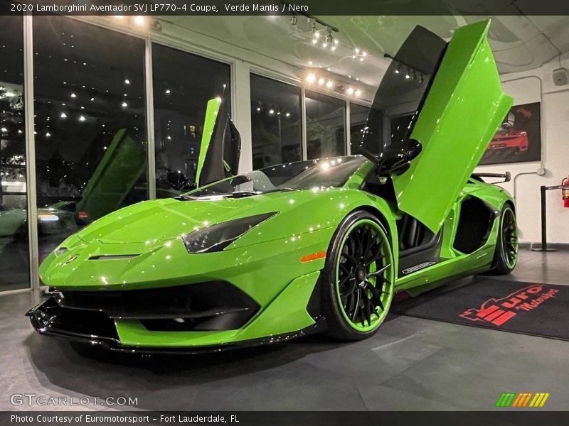  2020 Aventador SVJ LP770-4 Coupe Verde Mantis