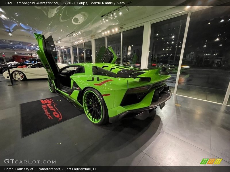 Verde Mantis / Nero 2020 Lamborghini Aventador SVJ LP770-4 Coupe