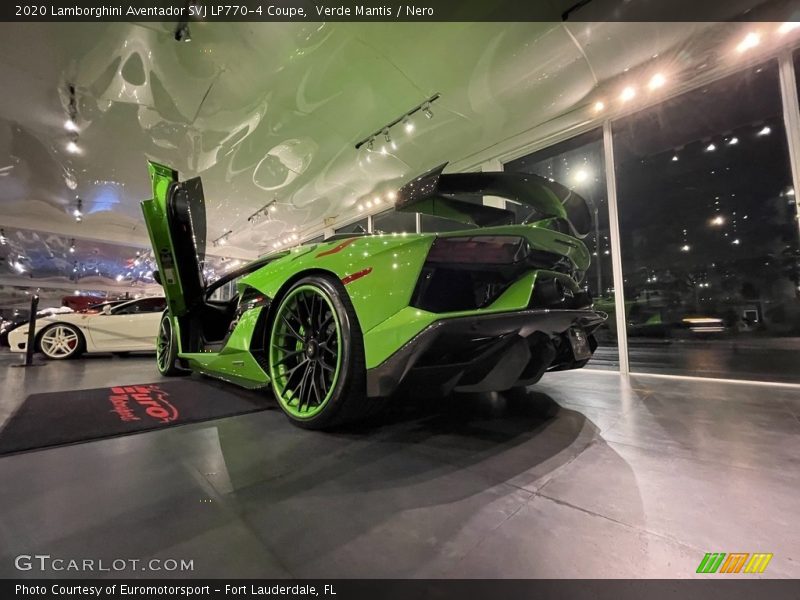 Verde Mantis / Nero 2020 Lamborghini Aventador SVJ LP770-4 Coupe