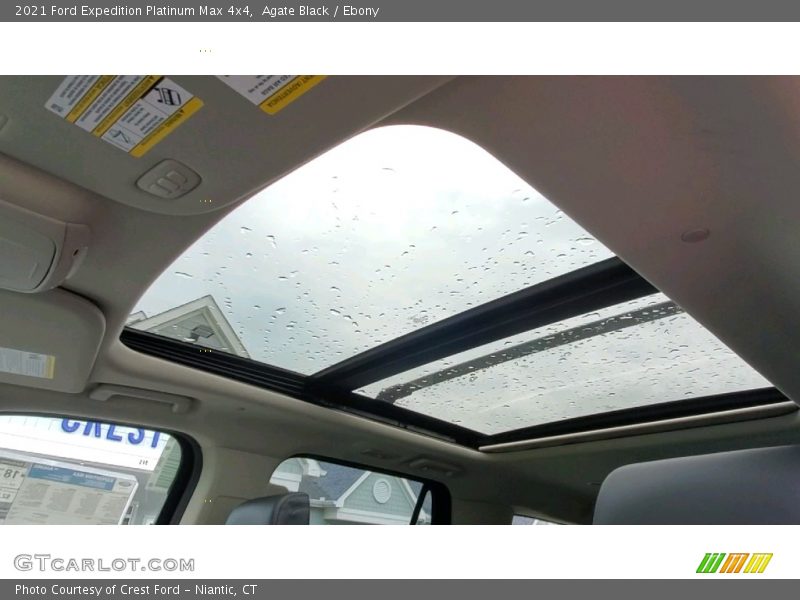 Sunroof of 2021 Expedition Platinum Max 4x4