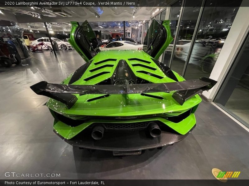 Verde Mantis / Nero 2020 Lamborghini Aventador SVJ LP770-4 Coupe