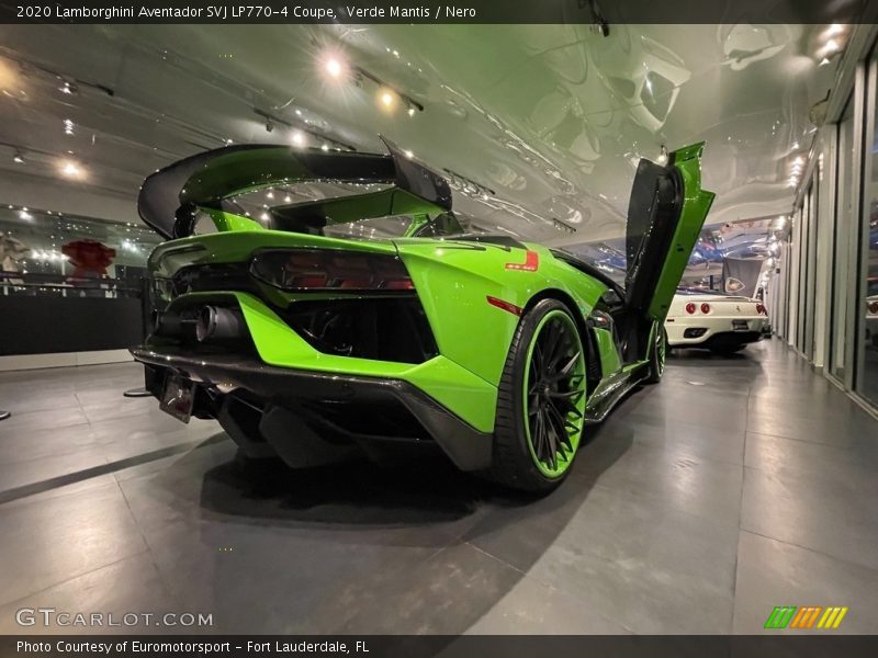 Verde Mantis / Nero 2020 Lamborghini Aventador SVJ LP770-4 Coupe