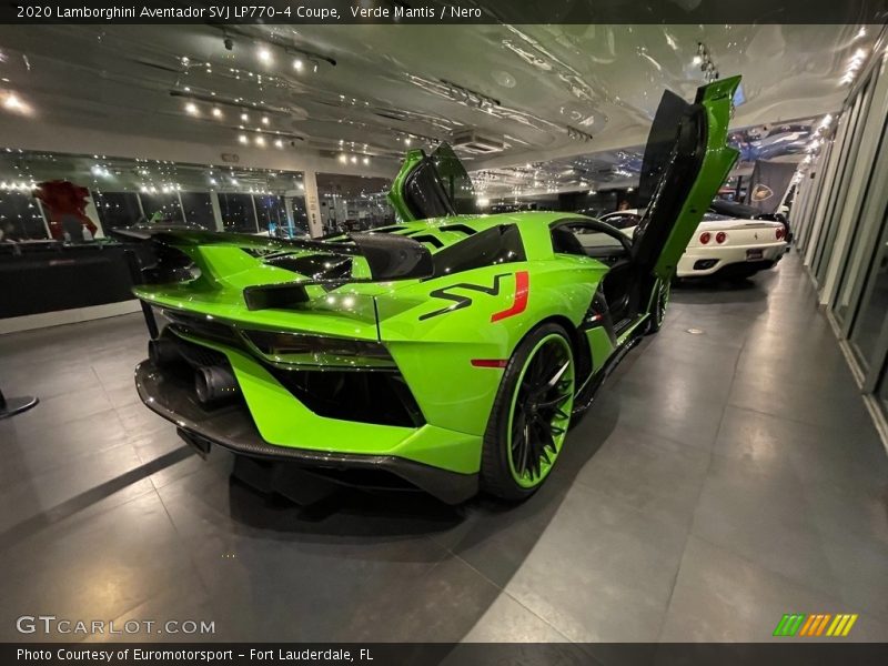 Verde Mantis / Nero 2020 Lamborghini Aventador SVJ LP770-4 Coupe