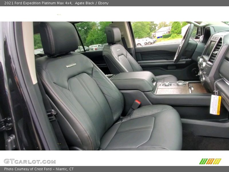 Front Seat of 2021 Expedition Platinum Max 4x4