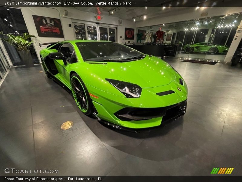  2020 Aventador SVJ LP770-4 Coupe Verde Mantis