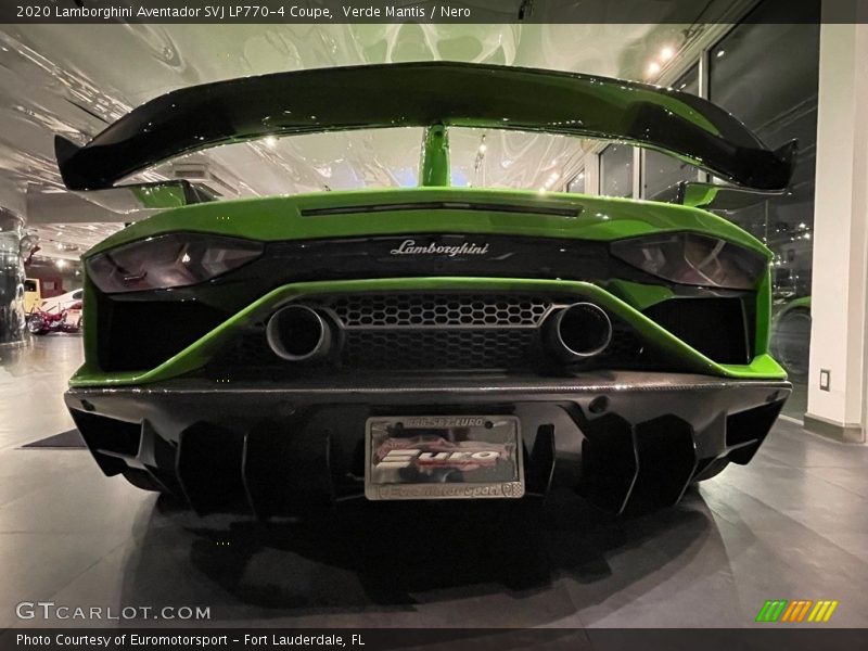 Verde Mantis / Nero 2020 Lamborghini Aventador SVJ LP770-4 Coupe