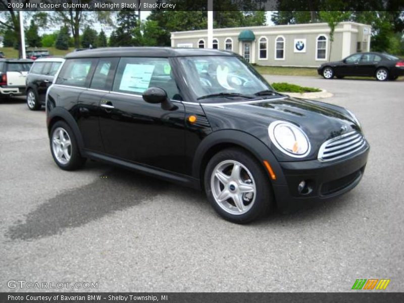 Midnight Black / Black/Grey 2009 Mini Cooper Clubman