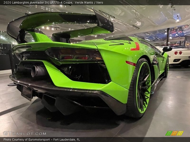 Verde Mantis / Nero 2020 Lamborghini Aventador SVJ LP770-4 Coupe