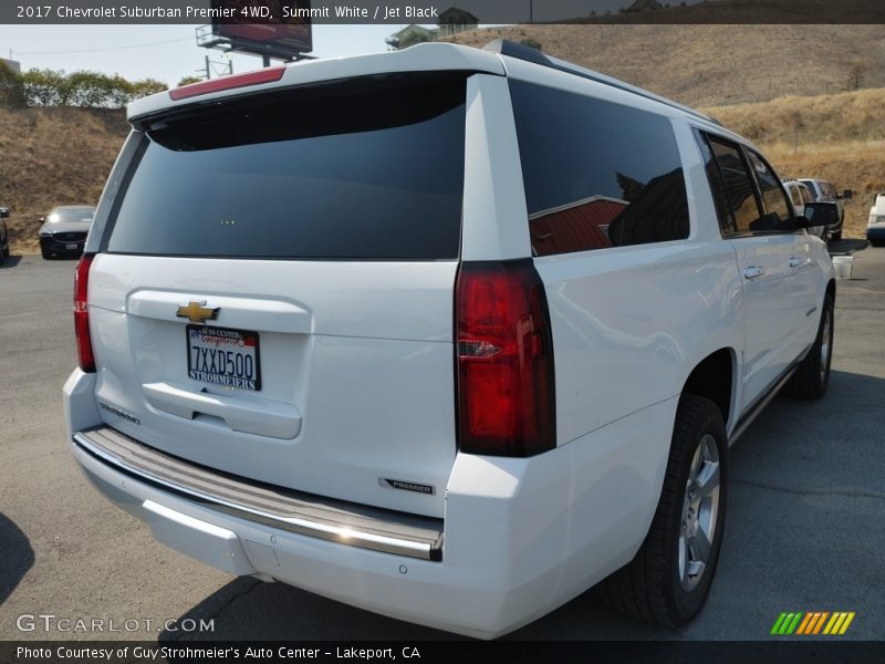 Summit White / Jet Black 2017 Chevrolet Suburban Premier 4WD