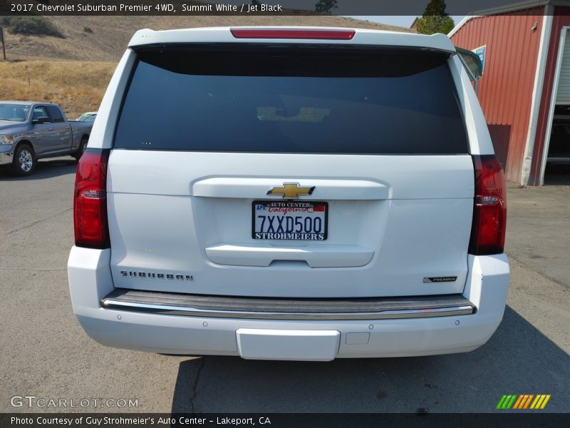 Summit White / Jet Black 2017 Chevrolet Suburban Premier 4WD