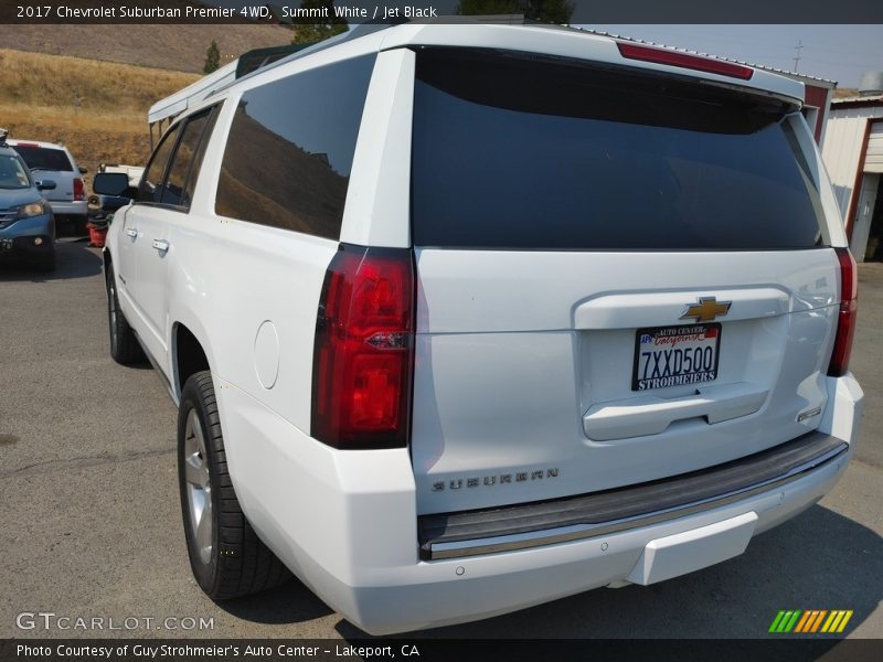Summit White / Jet Black 2017 Chevrolet Suburban Premier 4WD