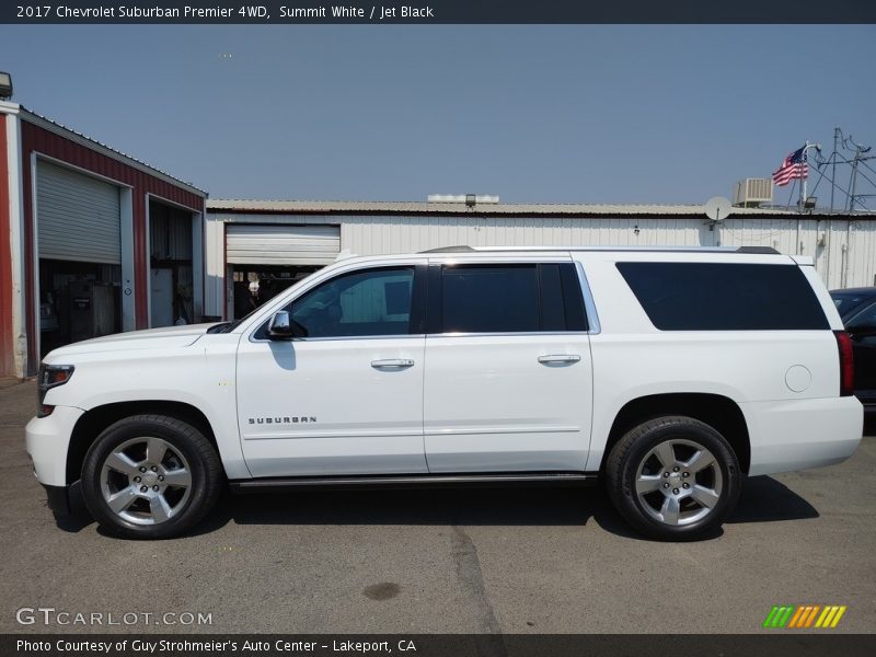 Summit White / Jet Black 2017 Chevrolet Suburban Premier 4WD