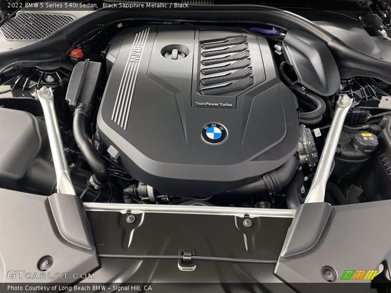  2022 5 Series 540i Sedan Engine - 3.0 Liter DI TwinPower Turbocharged DOHC 24-Valve VVT Inline 6 Cylinder
