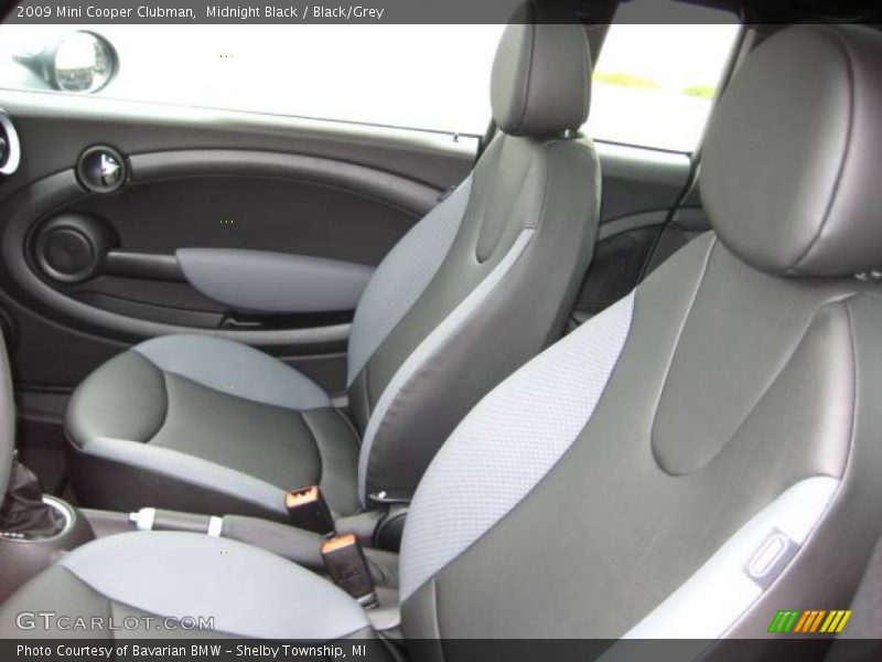 Midnight Black / Black/Grey 2009 Mini Cooper Clubman