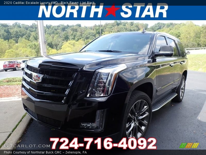 Black Raven / Jet Black 2020 Cadillac Escalade Luxury 4WD