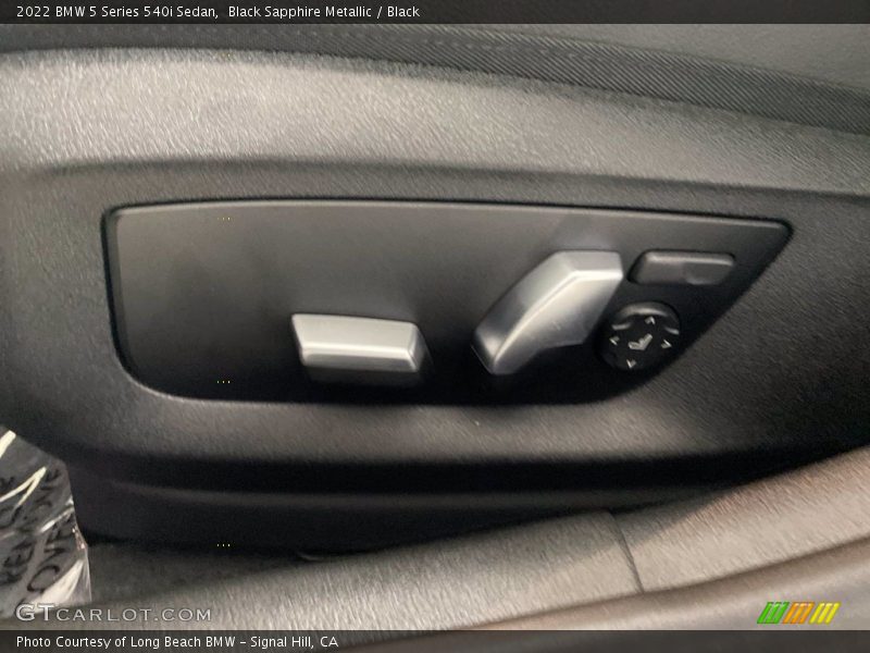 Black Sapphire Metallic / Black 2022 BMW 5 Series 540i Sedan