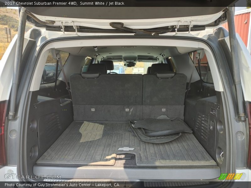Summit White / Jet Black 2017 Chevrolet Suburban Premier 4WD