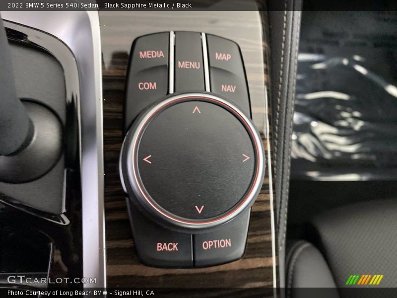 Controls of 2022 5 Series 540i Sedan