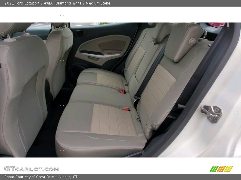 Diamond White / Medium Stone 2021 Ford EcoSport S 4WD