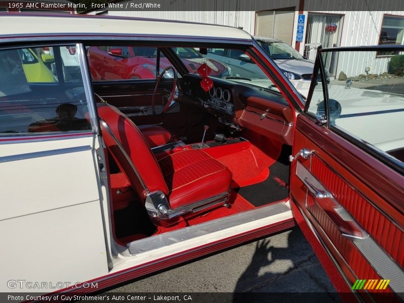 Frost White / Red/White 1965 AMC Rambler Marlin