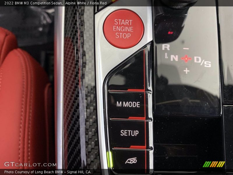 Controls of 2022 M3 Competition Sedan