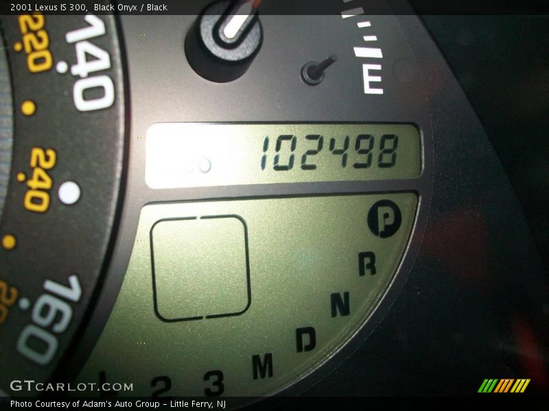 Black Onyx / Black 2001 Lexus IS 300