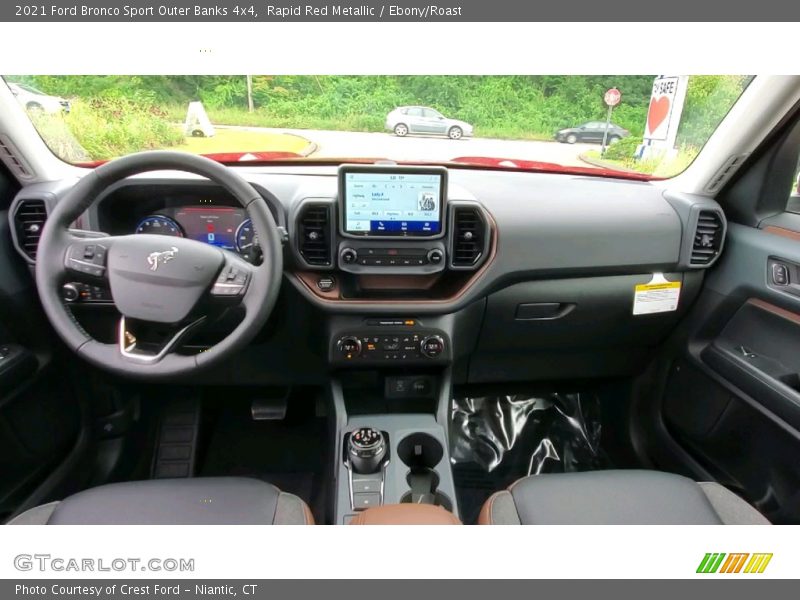 Dashboard of 2021 Bronco Sport Outer Banks 4x4