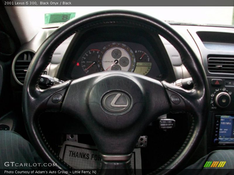 Black Onyx / Black 2001 Lexus IS 300
