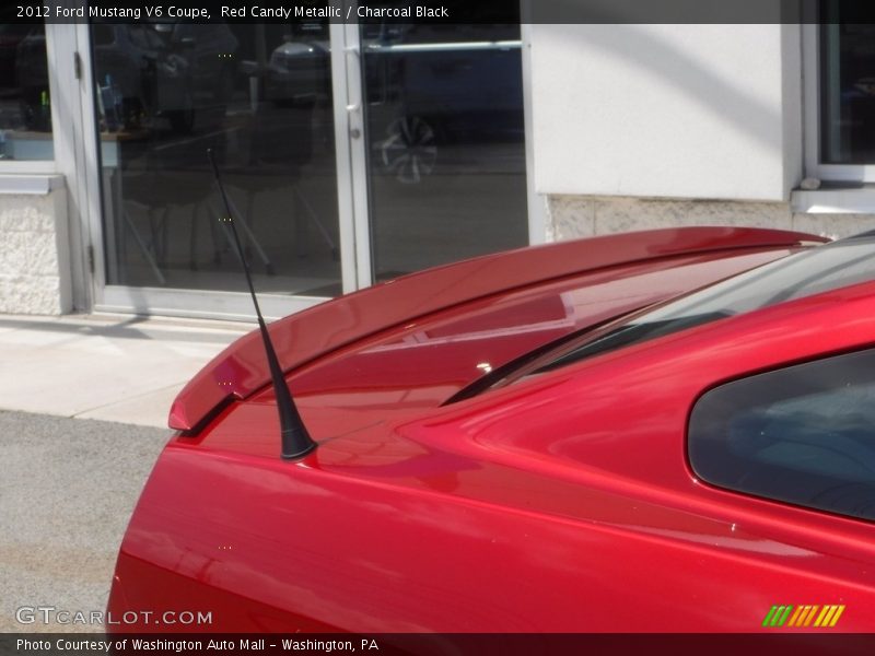 Red Candy Metallic / Charcoal Black 2012 Ford Mustang V6 Coupe