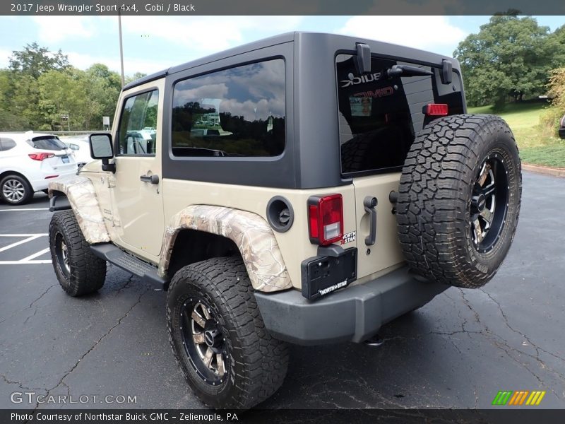 Gobi / Black 2017 Jeep Wrangler Sport 4x4
