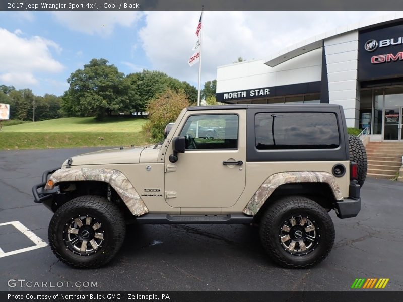 Gobi / Black 2017 Jeep Wrangler Sport 4x4
