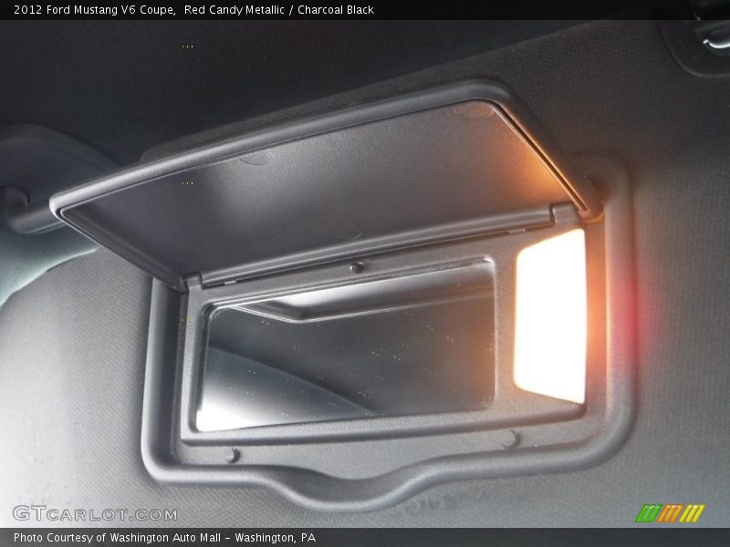Red Candy Metallic / Charcoal Black 2012 Ford Mustang V6 Coupe